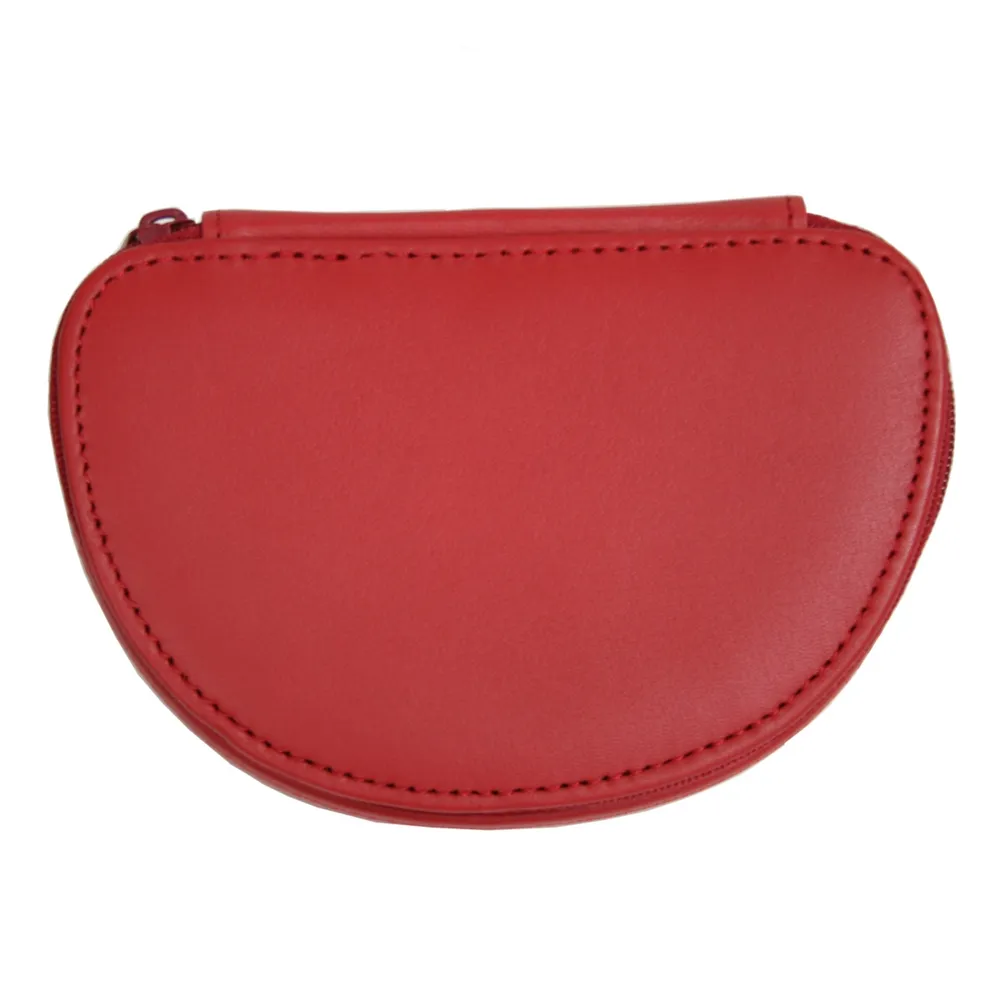 Royce New York Zippered Compact Jewelry Case