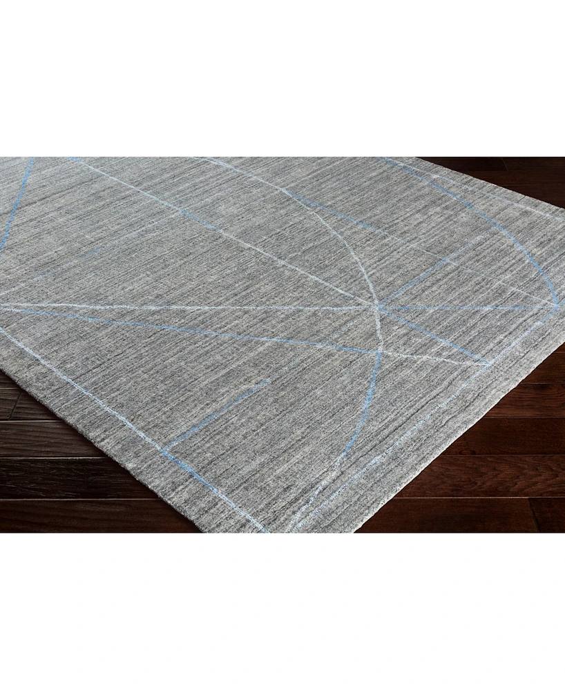 Surya Hightower Htw-3009 Medium Gray 2' x 3' Area Rug