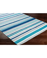 Surya Maritime Mtm-1011 Dark Blue 2' x 3' Indoor/Outdoor Area Rug