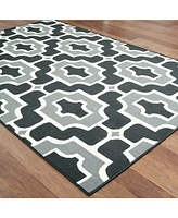 Oriental Weavers Marina 1491Z 7'10" x 10'10" Indoor/Outdoor Area Rug