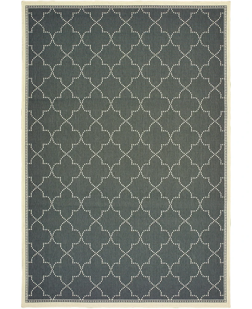 Oriental Weavers Marina 6025 6'7" x 9'6" Indoor/Outdoor Area Rug
