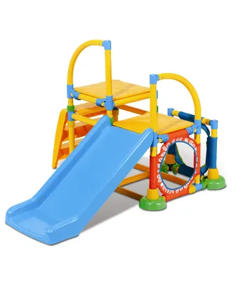 Grow'n Up Climb N Slide Childrens Indoor or Outdoor Gym Set, 3