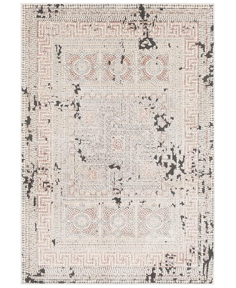 Livabliss Venezia Vnz-2301 Rose 3'11" x 5'7" Area Rug