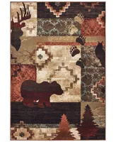 Oriental Weavers Woodlands 9649A 1'10" x 3' Area Rug