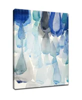 Ready2HangArt 'Pouring Down' Canvas Wall Art, 40x30"