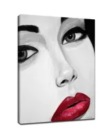 Ready2HangArt 'Temptation I' Face Canvas Wall Art, 40x30"