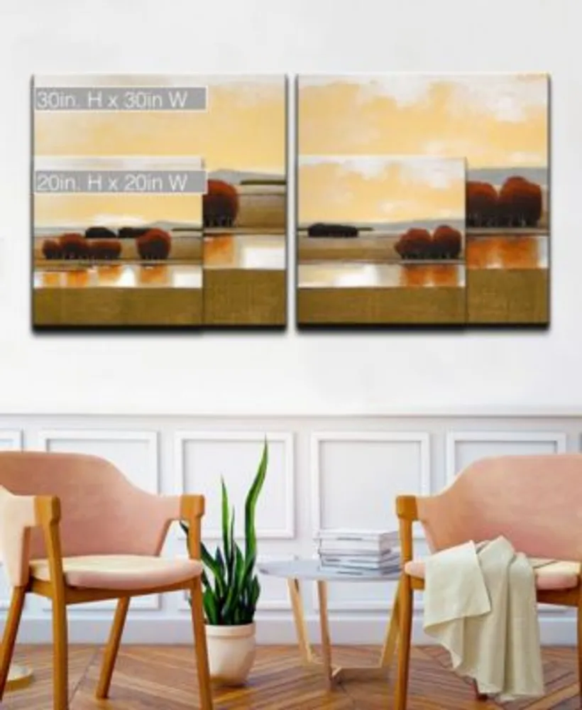 Ready2hangart Still Creek 2 Piece Canvas Wall Art Collection