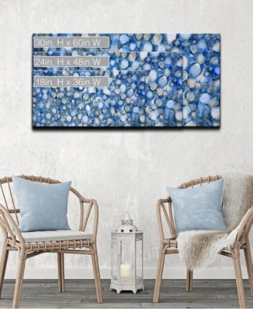 Ready2hangart Winter Creek Stones Canvas Wall Art Collection