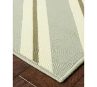 Closeout! Oriental Weavers Riviera 4589 2'3" x 7'6" Indoor/Outdoor Runner Rug