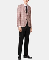 Boss by Hugo Boss Men's Slim Fit Checked Jacket