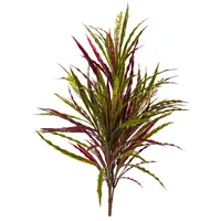 Nearly Natural 28" Fall Vanilla Grass Artificial Plant, Set of 3