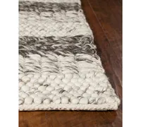 Kas Cortico Landscape 6158 Grey/White 5' x 7' Area Rug