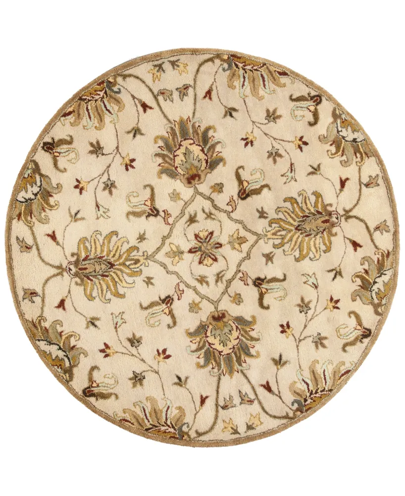 Kas Syriana Agra 5'6" Round Area Rug