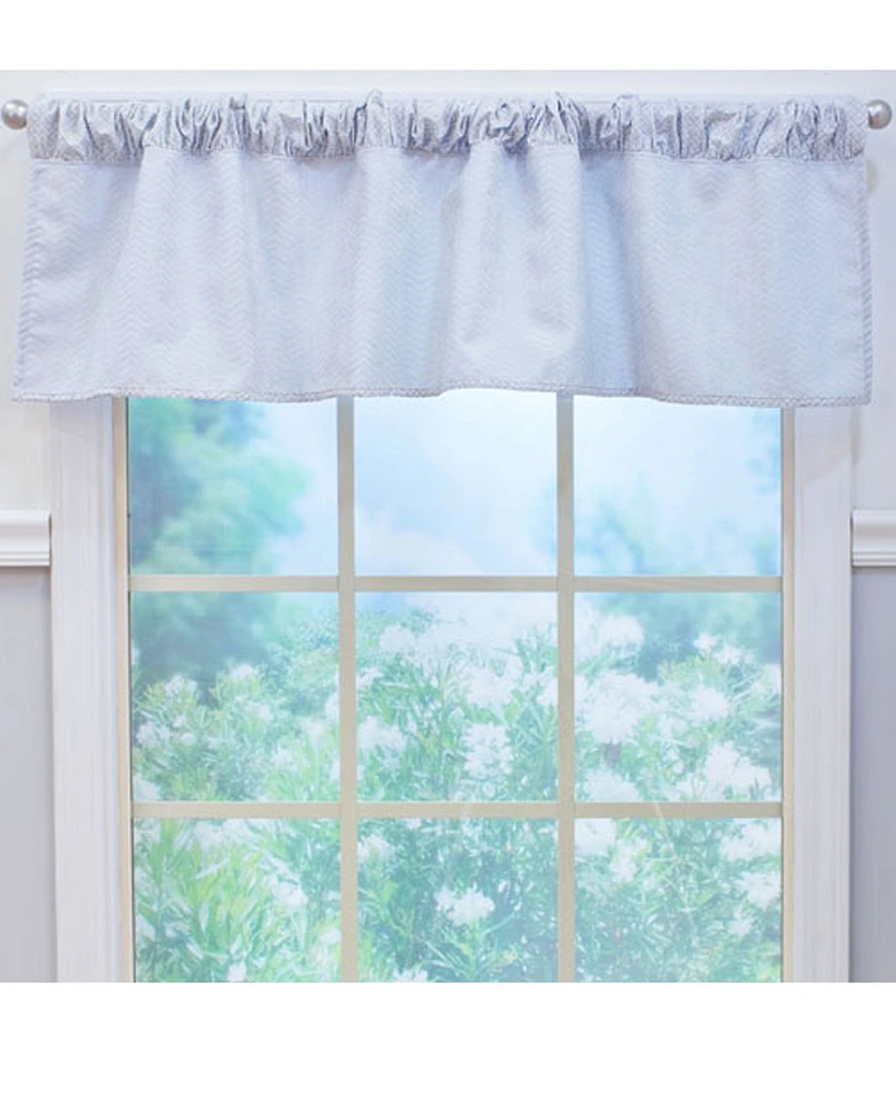 3 Stories Trading Nurture Chevron Window Valance