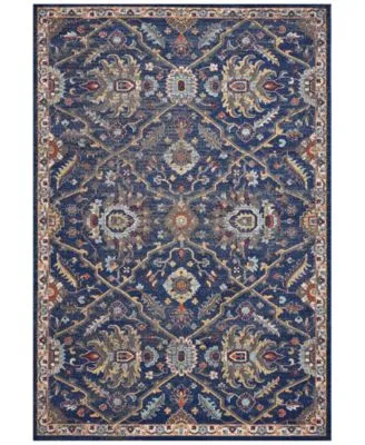 Kas Corsica Courtyard 7859 Royal Blue Area Rug