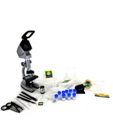 Cassini 67Piece 1200X Microscope Kit, Group Viewing Projection Hood and Case