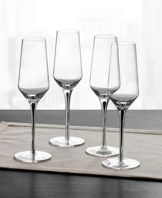 Hotel Collection Etched Floral Stemless Wine Glasses, Set of 4, Created for  Macy's - Macy's