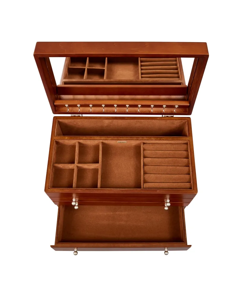 Mele & Co. Brigitte Wooden Jewelry Box