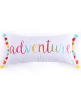 Levtex Mayla Adventure TasselDecorative Pillow, 12" x 24"