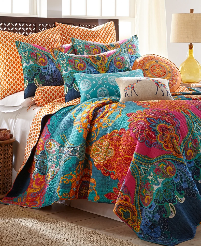 Levtex Mackenzie 3-Pc. Quilt Set, King