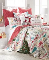 Levtex Santa Claus Lane -Pc. Quilt Set