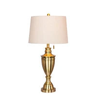 Fangio Lighting's 1587AB 31" Classic Urn Antique Table Lamp