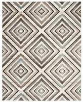 Safavieh Amsterdam Cream and Beige 8' x 10' Outdoor Area Rug