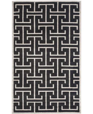 Safavieh Amherst AMT404 Anthracite and Light Gray 5' x 8' Area Rug