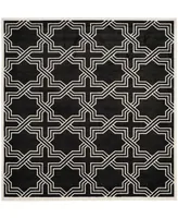 Safavieh Amherst AMT413 Anthracite and Ivory 7' x 7' Square Area Rug