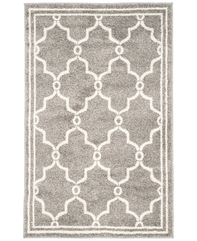 Safavieh Amherst AMT414 Dark Gray and Beige 2'6" x 4' Area Rug