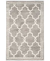 Safavieh Amherst AMT414 Dark Gray and Beige 2'6" x 4' Area Rug