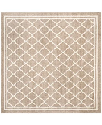 Safavieh Amherst AMT422 Wheat and Beige 7' x 7' Square Area Rug