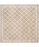 Safavieh Amherst AMT422 Wheat and Beige 7' x 7' Square Area Rug