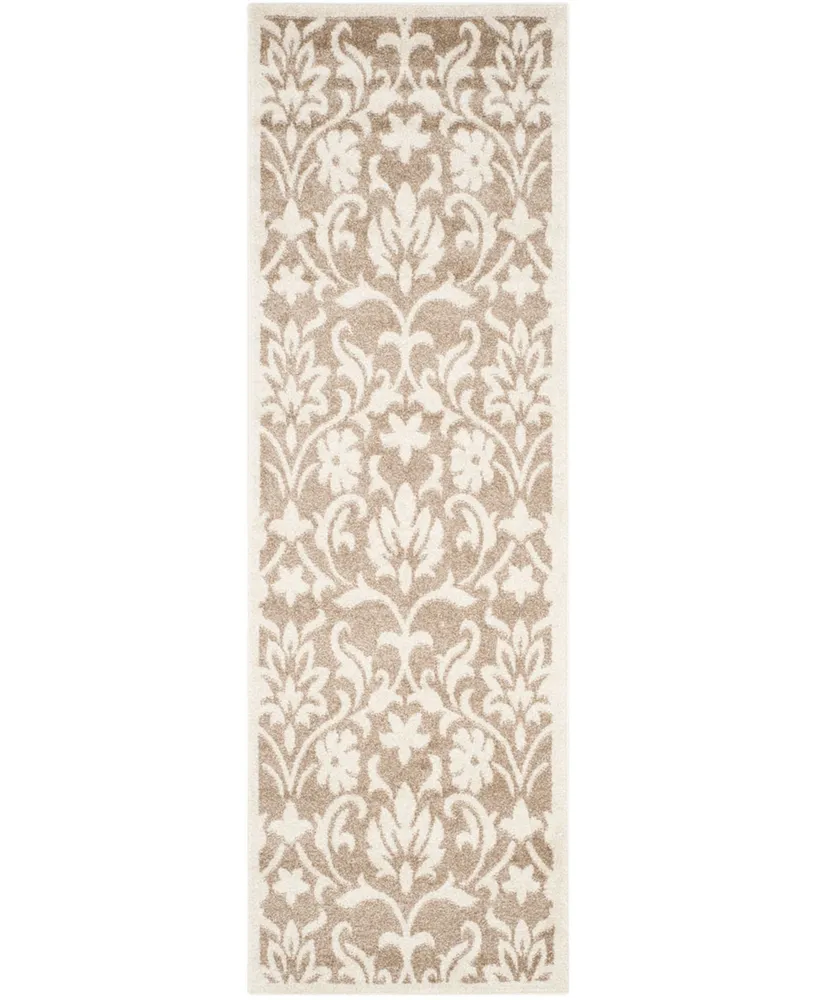 Safavieh Amherst AMT424 Wheat and Beige 2'3" x 7' Runner Area Rug