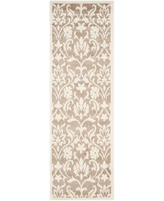 Safavieh Amherst AMT424 Wheat and Beige 2'3" x 7' Runner Area Rug