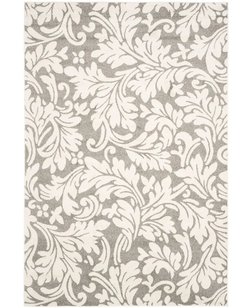 Safavieh Amherst AMT425 Dark Gray and Beige 6' x 9' Area Rug