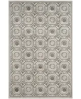 Safavieh Amherst AMT431 Light Gray and Ivory 4' x 6' Area Rug