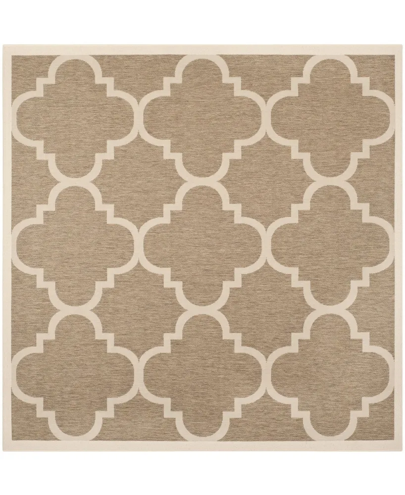 Safavieh Courtyard CY6243 7'10" x 7'10" Sisal Weave Square Outdoor Area Rug