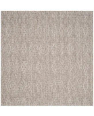 Safavieh Courtyard CY8522 Beige 6'7" x 6'7" Sisal Weave Square Outdoor Area Rug