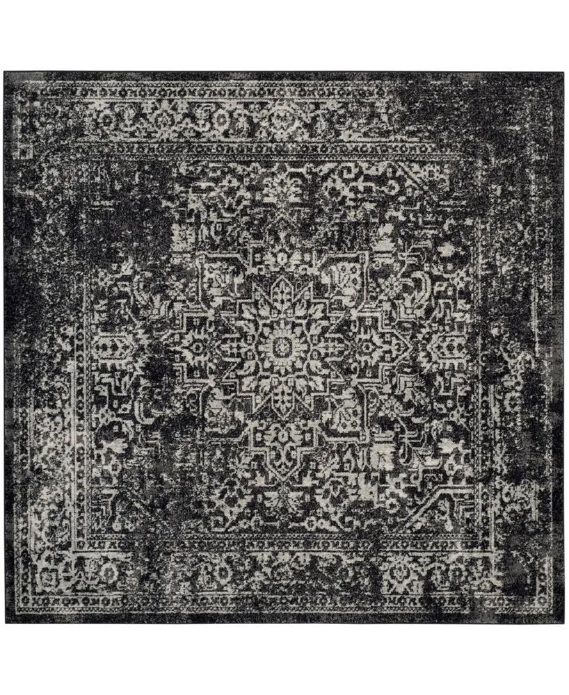 Safavieh Evoke EVK256 and 6'7" x 6'7" Square Area Rug