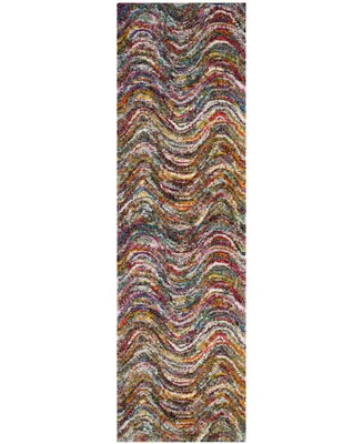 Safavieh Fiesta FSG386 Multi 2'3" x 8' Runner Area Rug