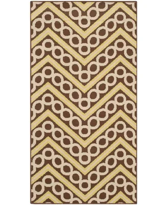 Safavieh Hampton HAM513 and Ivory 2'7" x 5' Outdoor Area Rug