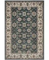 Safavieh Lyndhurst LNH332 Teal and Cream 6' x 9' Area Rug