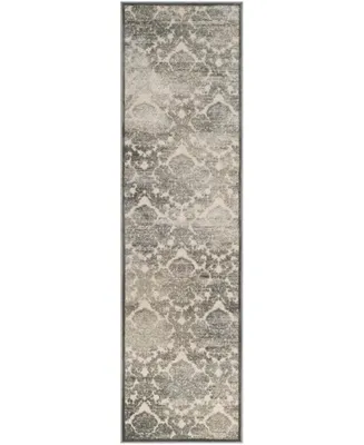 Safavieh Paradise PAR307 Cream and Slate Blue 2'2" x 8' Runner Area Rug