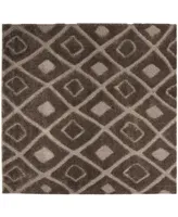 Safavieh Olympia OSG319 Mushroom 6'7" x 6'7" Square Area Rug