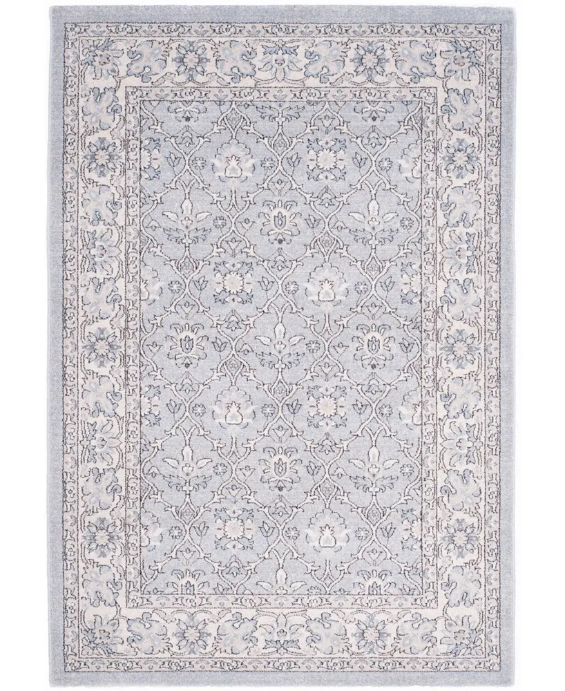 Safavieh Carmel CAR276 Light Blue and Ivory 5'1" x 7'6" Area Rug