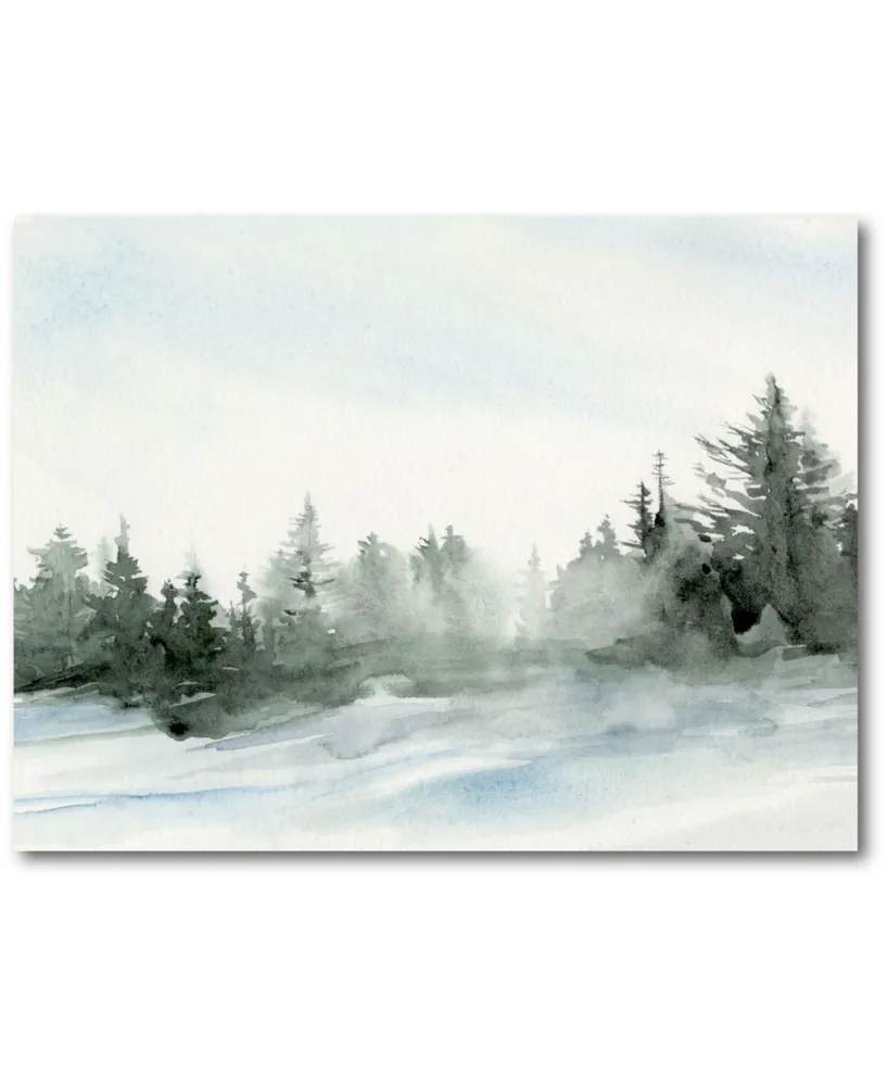 Courtside Market Winter Pines Gallery-Wrapped Canvas Wall Art