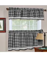 Achim Buffalo Check Window Valance, 58" x 14"