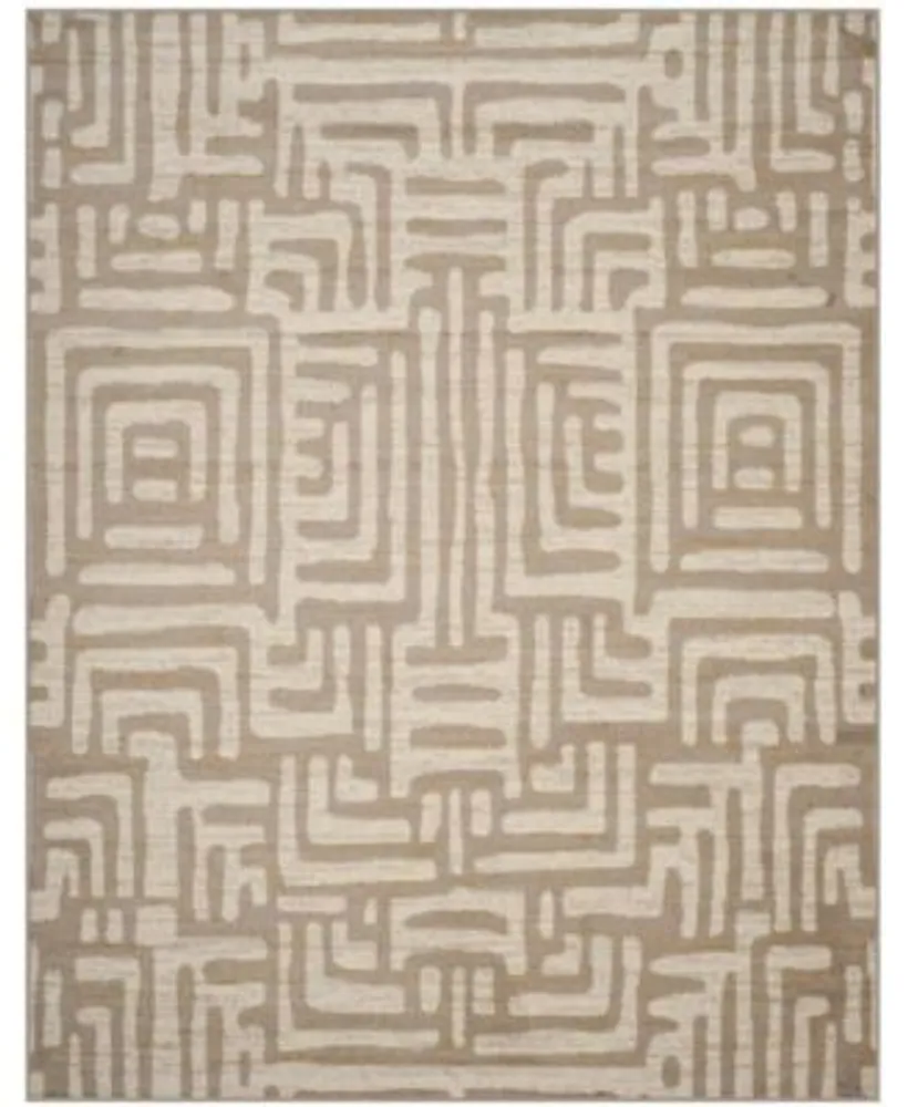 Safavieh Amsterdam Ams106 Ivory Mauve Sisal Weave Outdoor Area Rug Collection