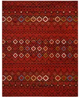 Safavieh Amsterdam AMS108 Terracotta and Multi 9' x 12' Outdoor Area Rug